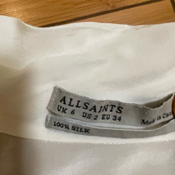Allsaints Silk Blouse - Picture 5 of 6